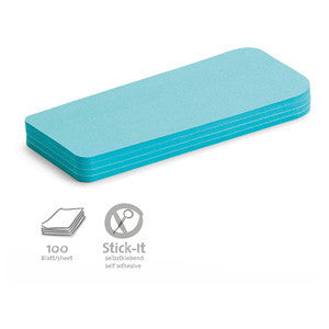 100 Stick-It Statement Cards, blue